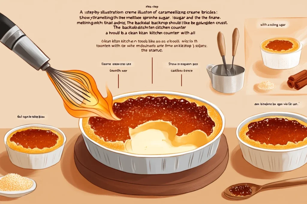 What is the secret to crème brûlée?