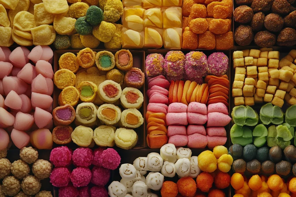 Traditional Indian Sweets Assortment