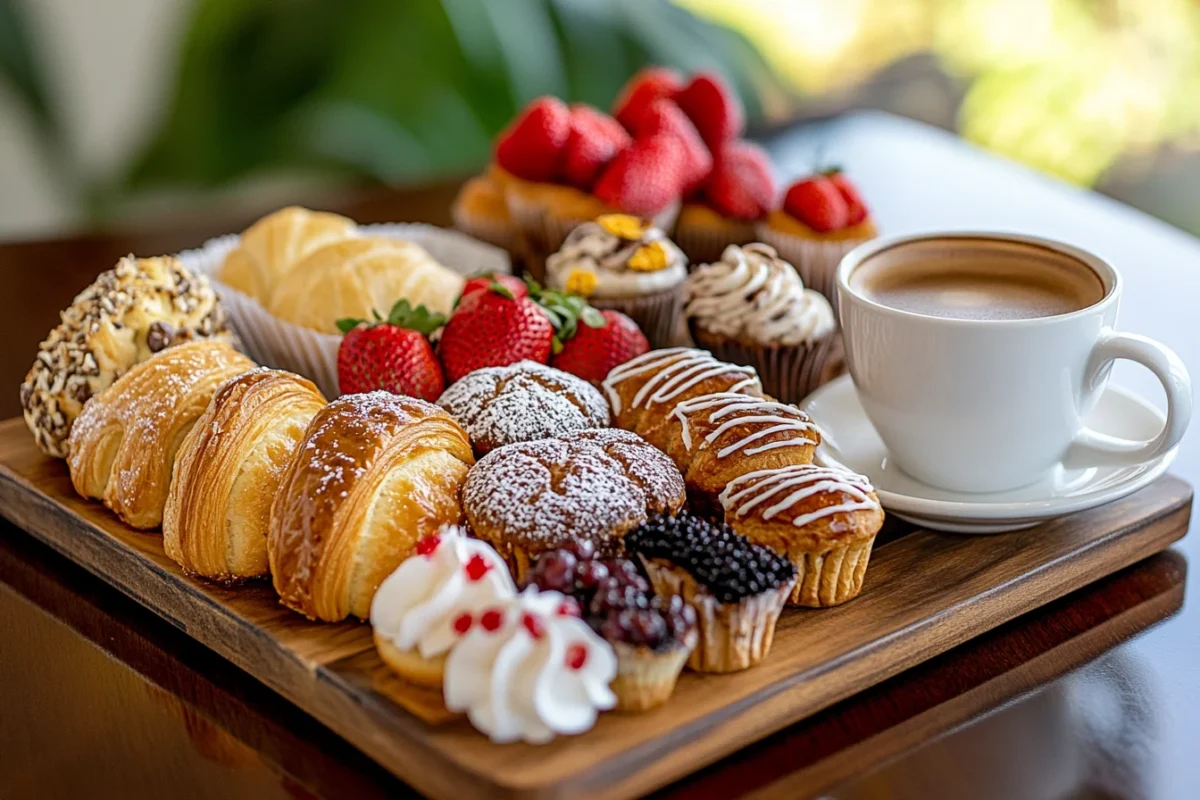 Pastry for breakfast options