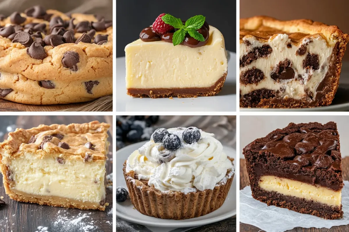 Five common desserts